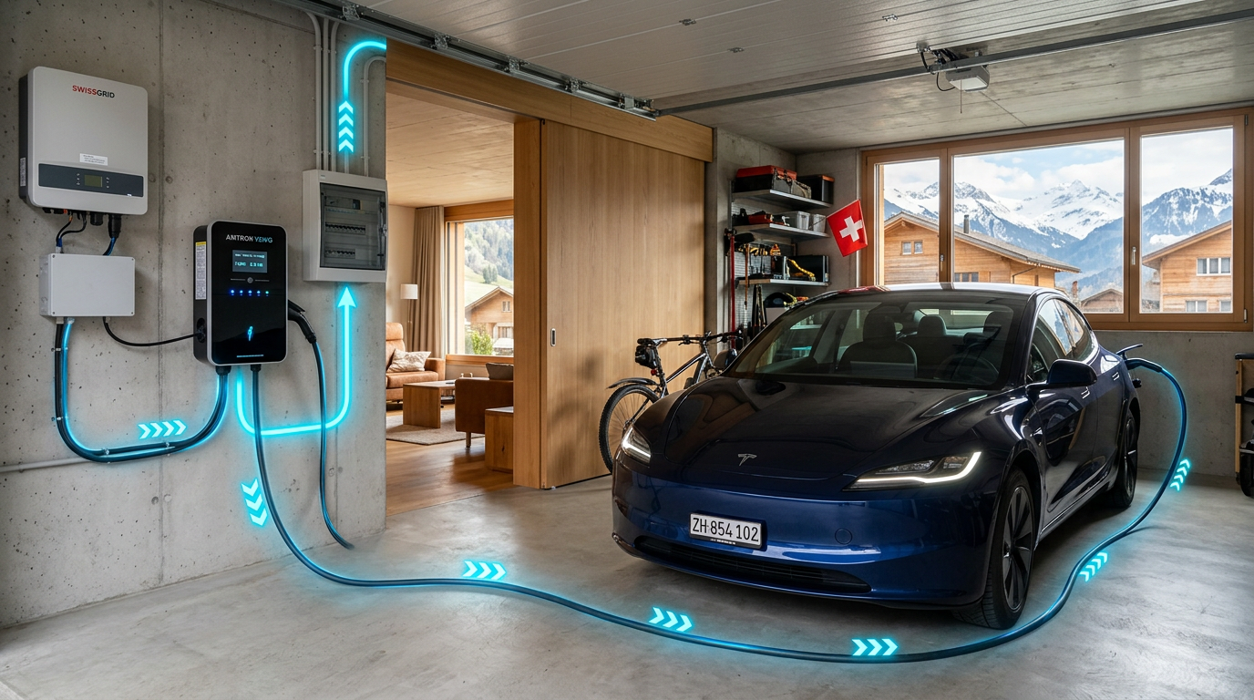 Bidirektionales Laden V2H – Asturgy GmbH