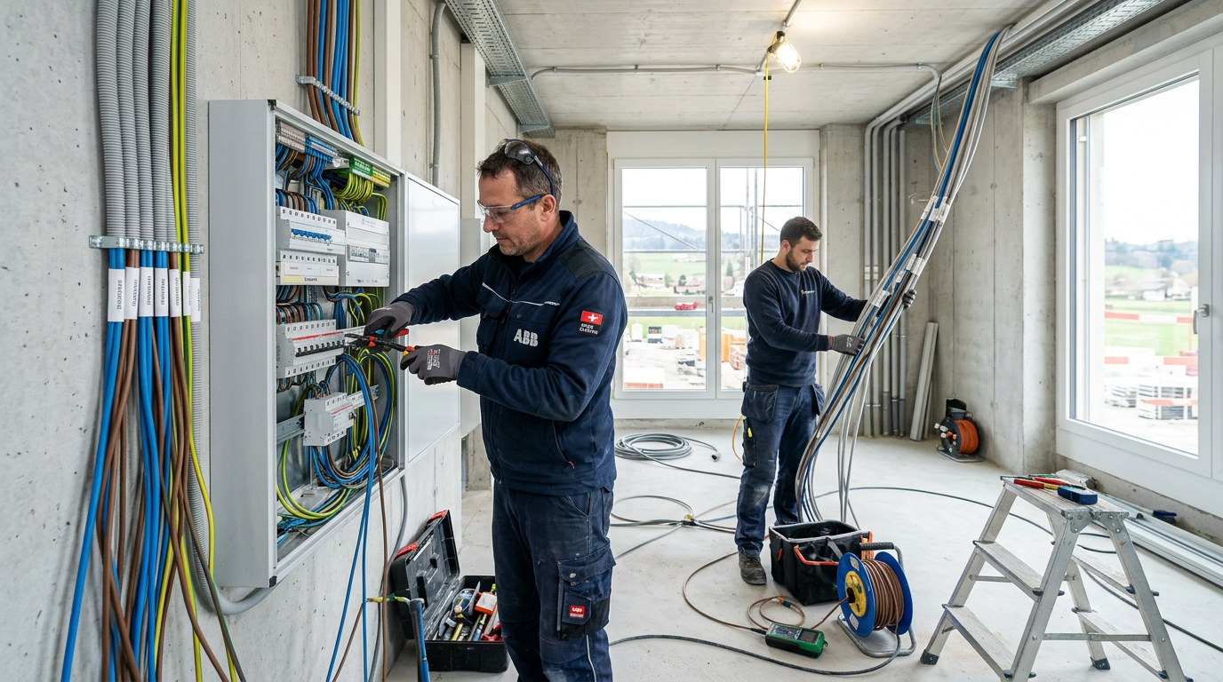 Elektroinstallation Neubau