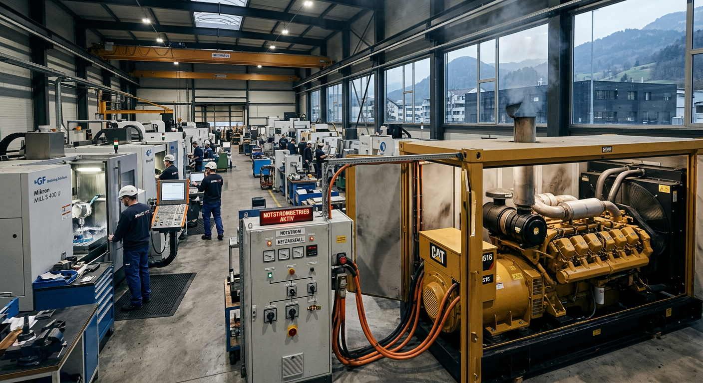 Produktion Notstrom