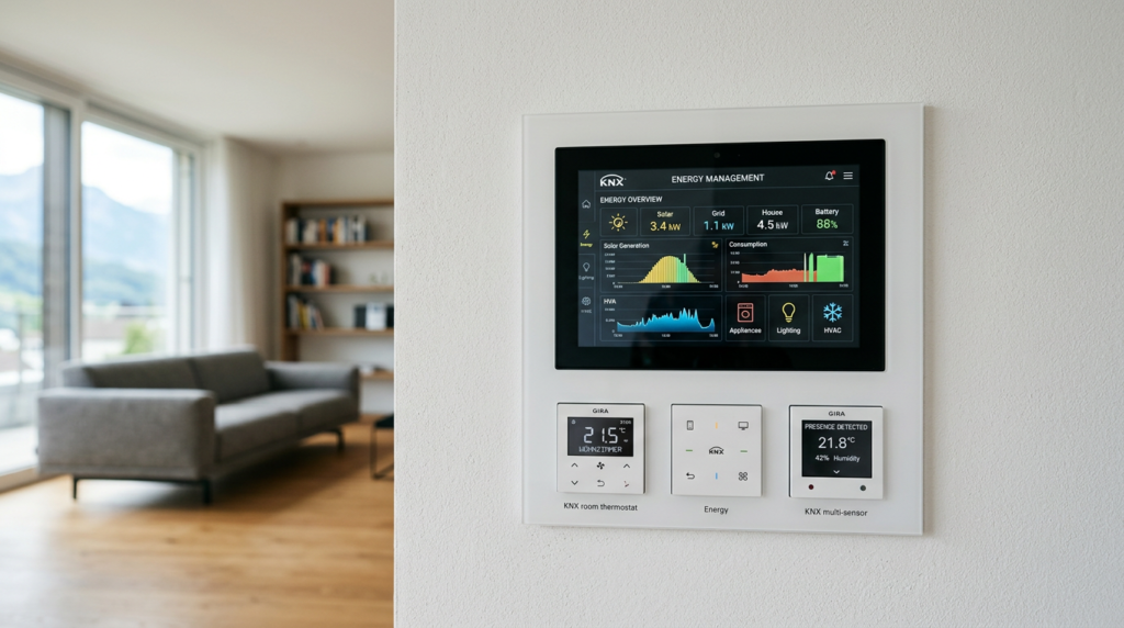 Smart-Home Steuerung und Gebaudesystemtechnik